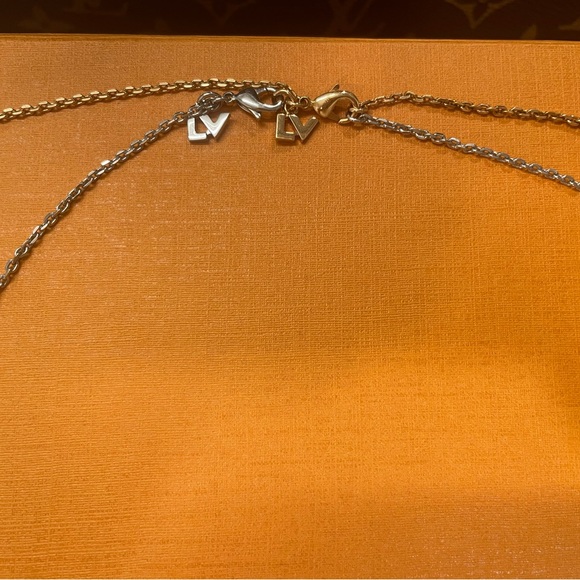 Louis Vuitton Swarovski Crystal Tiered Spiky Valentine Necklace - Picture 7 of 9